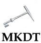 Reed -   MKDT  -  Ductile - T -  Skeleton Lid Key - 02375 MKDT